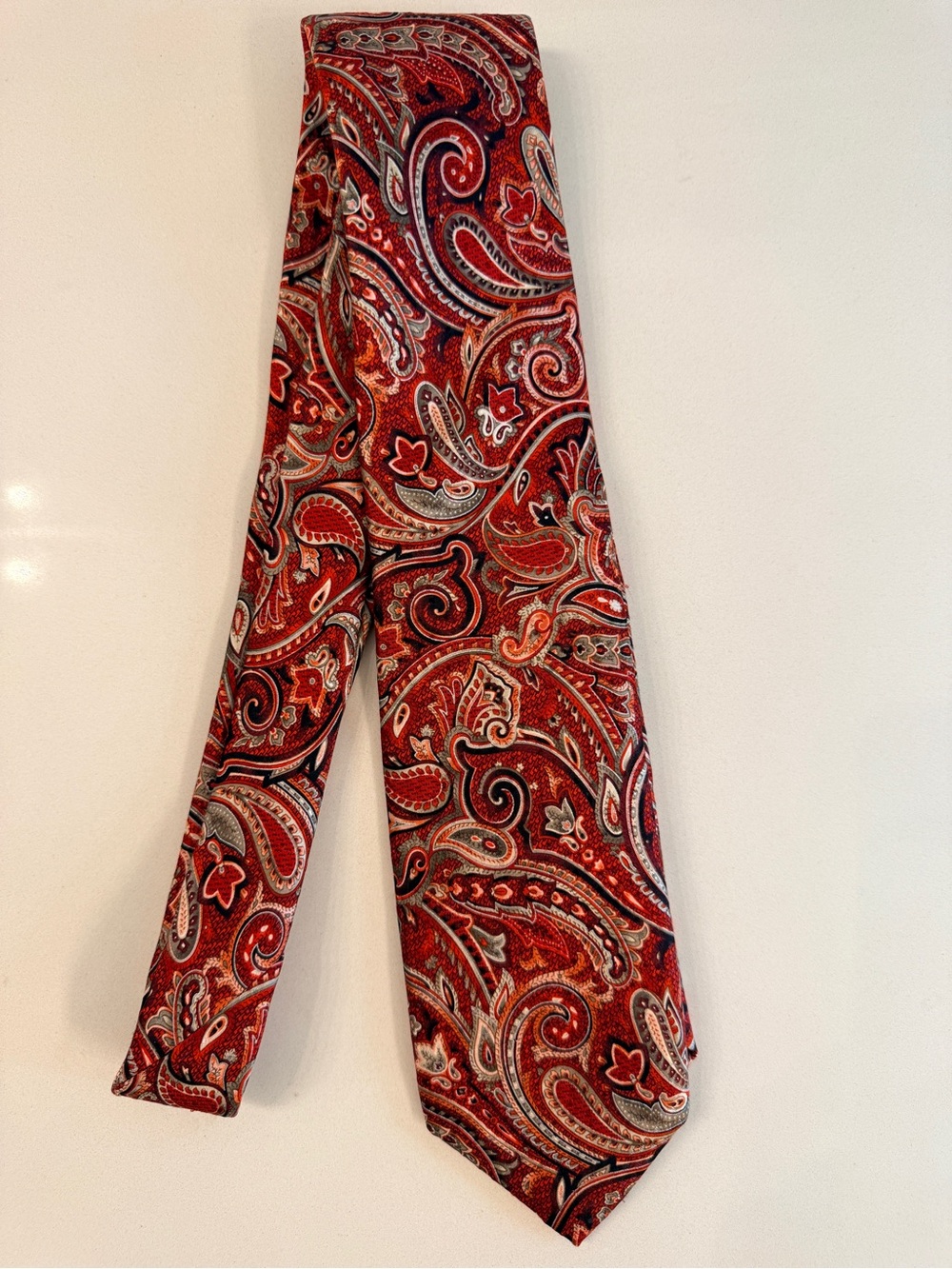 Robert Talbott Carmel luxury silk necktie